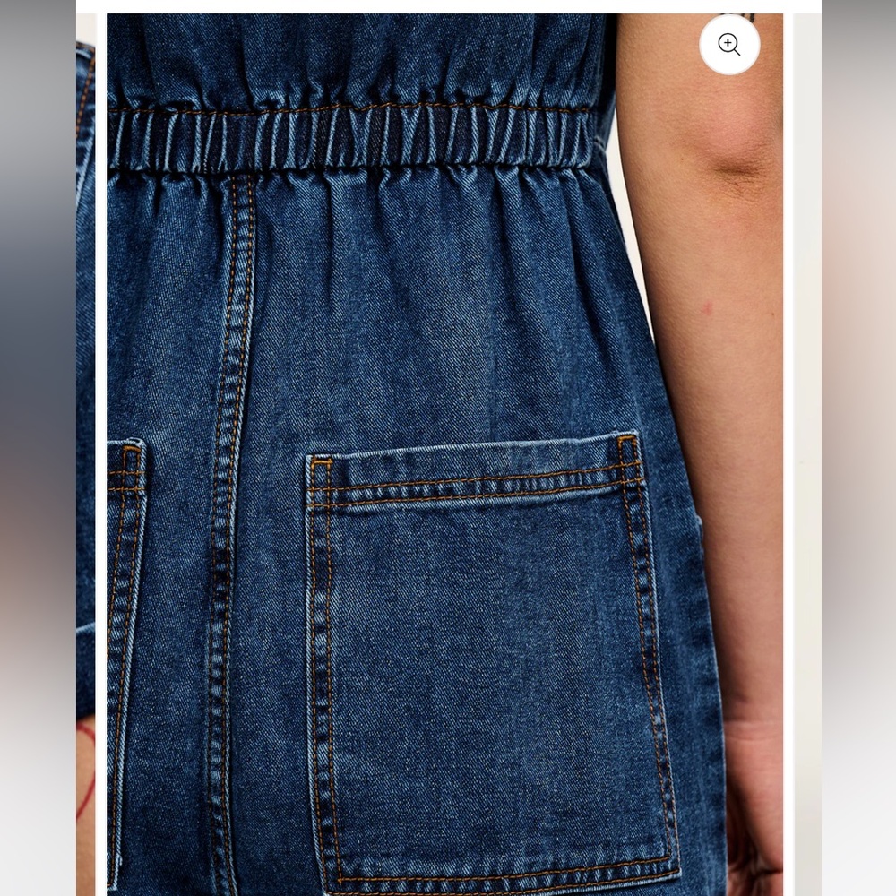 Lucy & Yak Ragan Denim Jumpsuit - Picture 3 of 10
